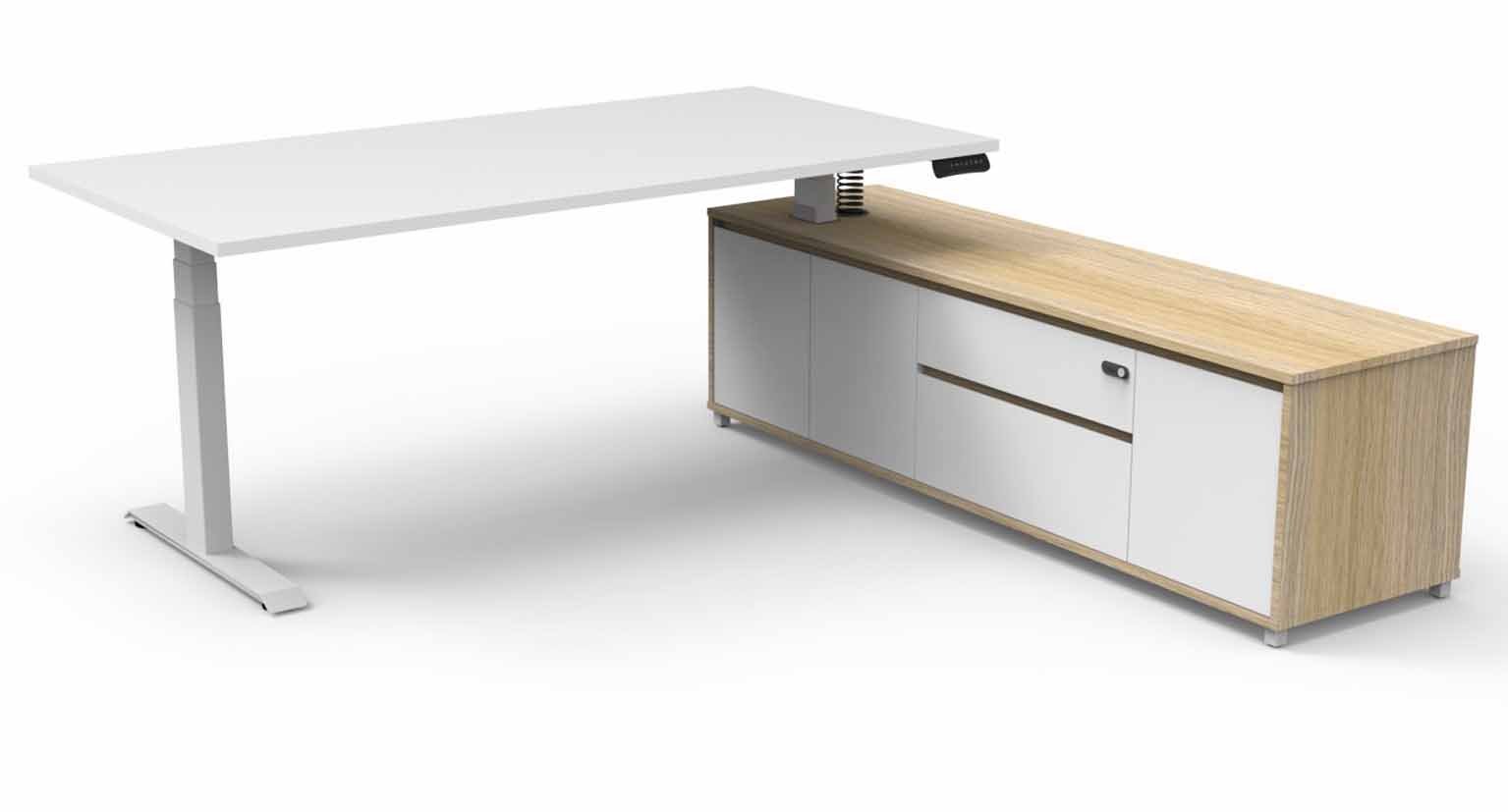 Boost+ Height Adjustable Executive Desk